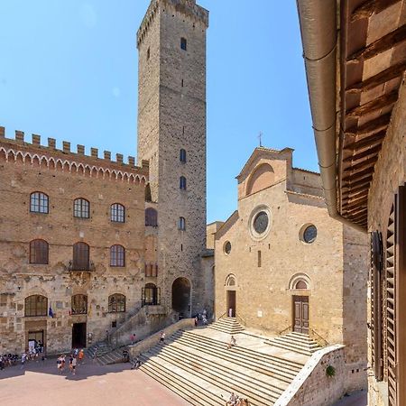 Sangi Studio Apartment - With Amazing View Of The Duomo San Gimignano Exterior photo