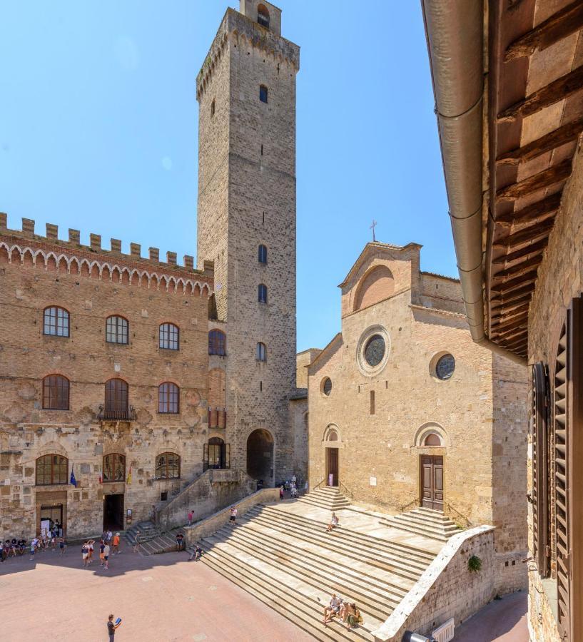 Sangi Studio Apartment - With Amazing View Of The Duomo San Gimignano Exterior photo